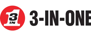 3 in 1 logo